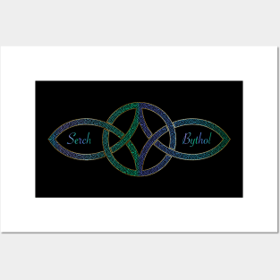 Serch Bythol Celtic Symbol Posters and Art